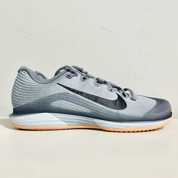 Nike Court Air Zoom Vapor 12 Clay “Ashen Slate” Men’s Size 9 Tennis Shoes No Lid - Picture 2 of 8